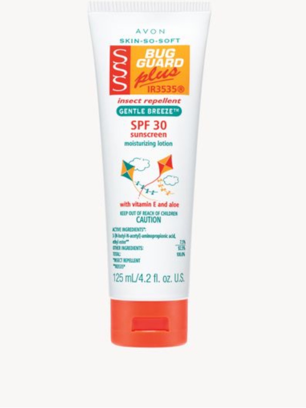 *AVON* Skin So Soft Bug Guard Plus Gentle Breeze SPF 30 Size 4.2 fl. oz.